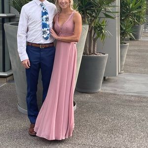 Azazie Darlene - Dusty Rose